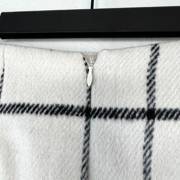 NWT Pink Lily Serene Happiness Windowpane Plaid Checked Mini Skirt Size Small - Picture 5 of 7